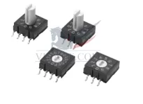 Công tắc xoay mã hóa  6 chân SMD A6RS-102RS-P Omron Electronics